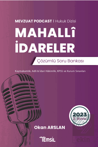 Mahalli İdareler Çözümlü Soru Bankası