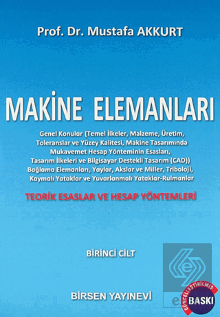 Makine Elemanları Cilt : 1