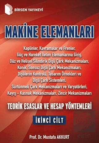 Makine Elemanları Cilt: 2