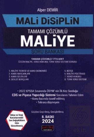 Mali Disiplin Maliye Soru Bankası