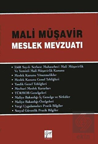 Mali Müşavir Meslek Mevzuatı