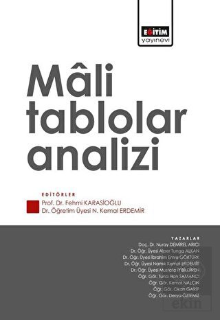 Mali Tablolar Analizi