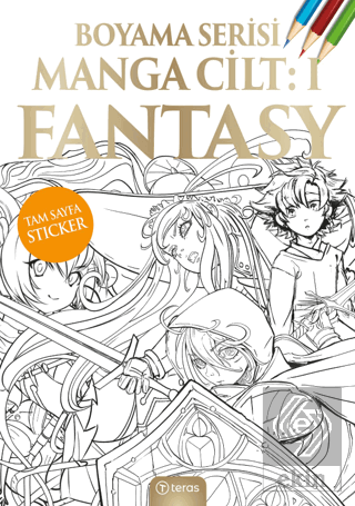 Manga Boyama Cilt I: Fantasy