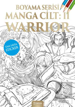 Manga Boyama Cilt II: Warrior