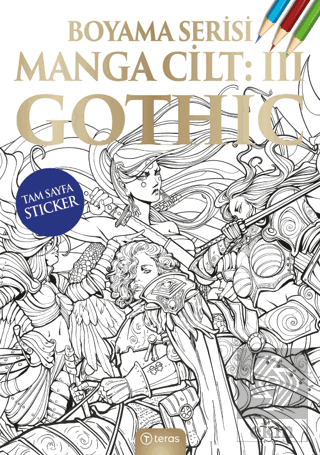 Manga Boyama Cilt III: Gothic