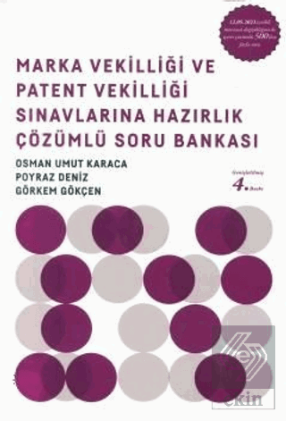 Marka Vekilliği ve Patent Vekilliği Sınavlarına Ha