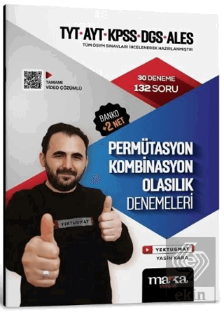 Marka Yayınları TYT AYT KPSS DGS ALES Permütasyon