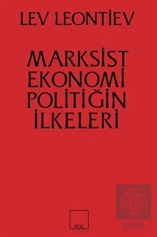 Marksist Ekonomi Poiltiğin İlkeleri