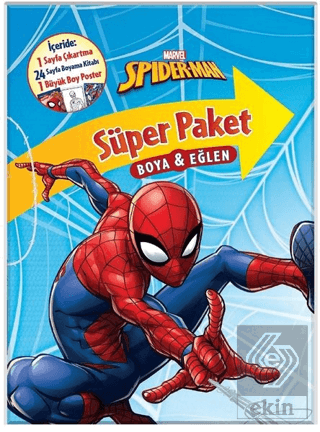 Marvel Spider-Man Süper Paket Boya ve Eğlen