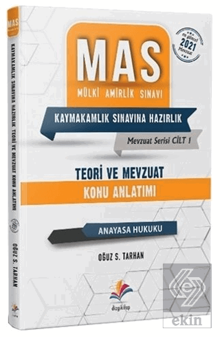 MAS Anayasa Hukuku Teori ve Mevzuat Konu Anlatımı