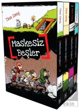 Maskesiz Beşler Serisi - 4 Kitap