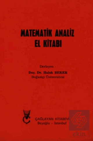 Matematik Analiz El Kitabı