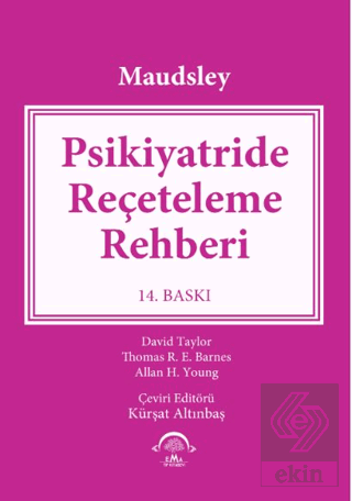 Maudsley - Psikiyatride Reçeteleme Rehberi