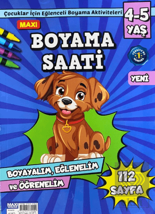 Maxi Boyama Kitabı 4-5 Yaş 2024-03