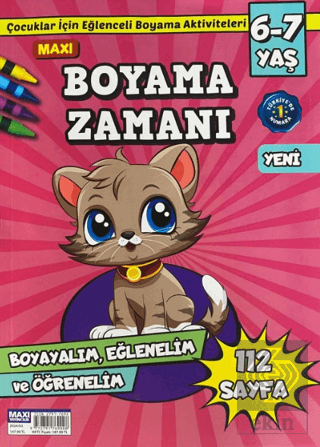 Maxi Boyama Zamanı 6-7 Yaş 2024