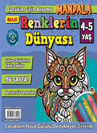 Maxi Mandala Renklerin Dünyası 5