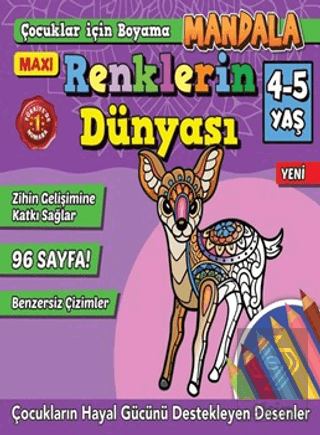 Maxi Mandala Renklerin Dünyası 7