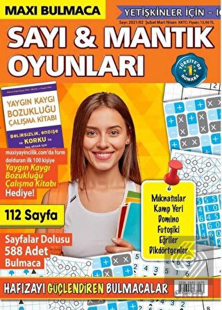 Maxi Sayı ve Mantık Oyunları 2