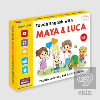 Maya & Luca İngilizce Eğitim Seti (3-4 yaş)