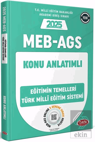 MEB AGS Eğitimin Temelleri Türk Milli Eğitim Konu Anlatımlı