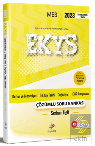 MEB EKYS Kültür Medeniyet-Coğrafya- İnkılap Tarihi-1982 Anayasası Çözü