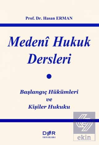 Medeni Hukuk Dersleri