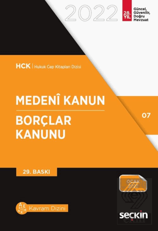 Medeni Kanun Borçlar Kanunu 2022