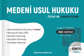 Medeni Usul Hukuku Konu Anlatımı