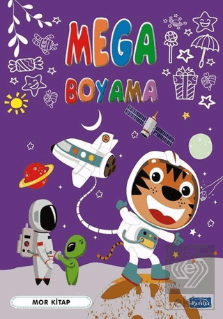 Mega Boyama-Mor Kitap