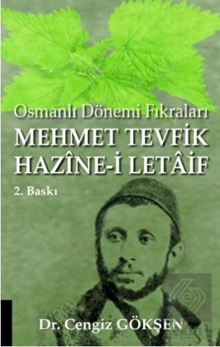 Mehmet Tevfik Hazine-i Letaif