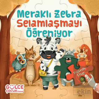 Meraklı Zebra Selamlaşmayı Öğreniyor / Yapbozlu Ki