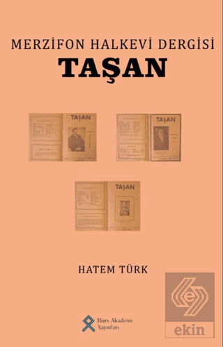 Merzifon Halkevi Dergisi Taşan