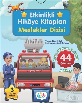 Meslekler Dizisi - Etkinlikli Hikaye Kitapları (4