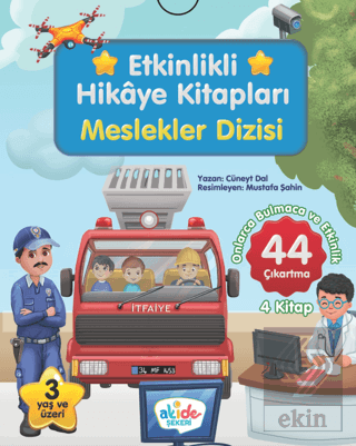 Meslekler Dizisi - Etkinlikli Hikaye Kitapları (4