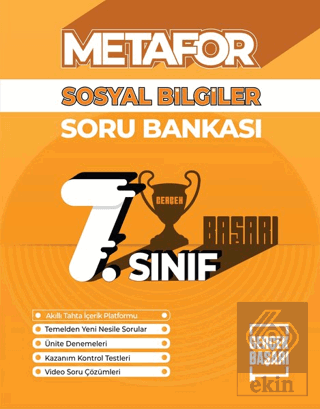 Metafor 7. Sınıf Sosyal Bilgiler Soru Bankası