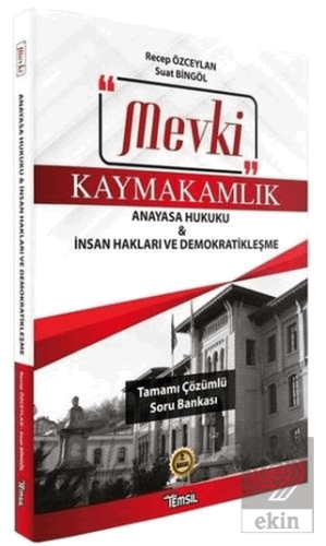 Mevki Kaymakamlık Anayasa Hukuku - İnsan Hakları v