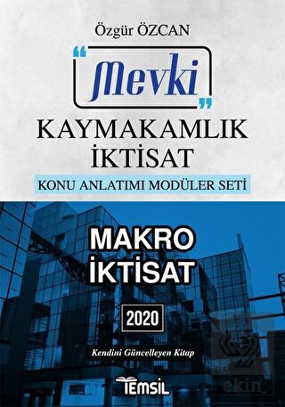 Mevki Makro İktisat (Kaymakamlık İktisat) 2020