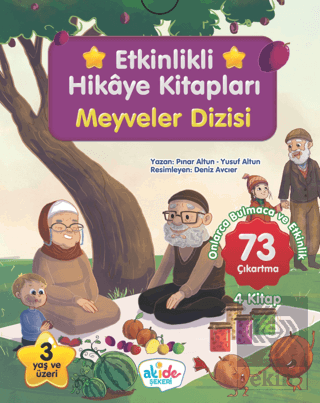 Meyveler Dizisi - Etkinlikli Hikaye Kitapları (4 K