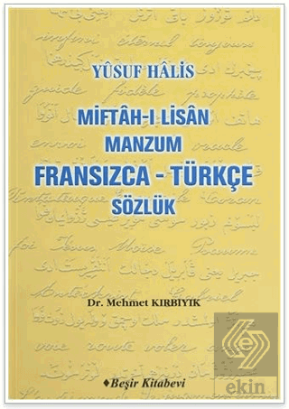 Miftah-ı Lisan Manzum / Fransızca-Türkçe Sözlük