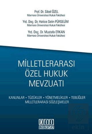 Milletlerarası Özel Hukuk Mevzuatı