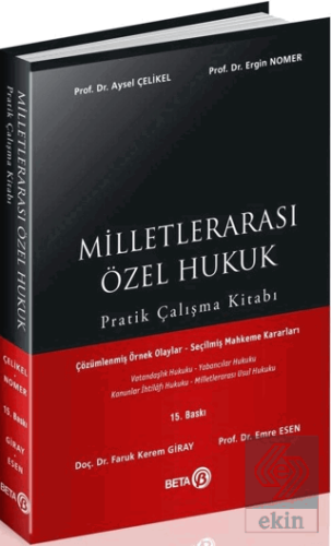 Milletlerarası Özel Hukuk Pratik Çalışma Kitabı