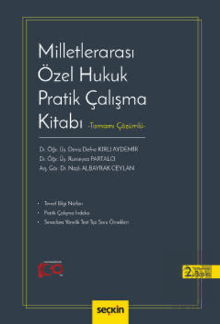 Milletlerarası Özel Hukuk Pratik Çalışma Kitabı