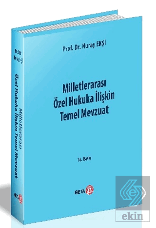 Milletlerarası Özel Hukuka İlişkin Temel Mevzuat