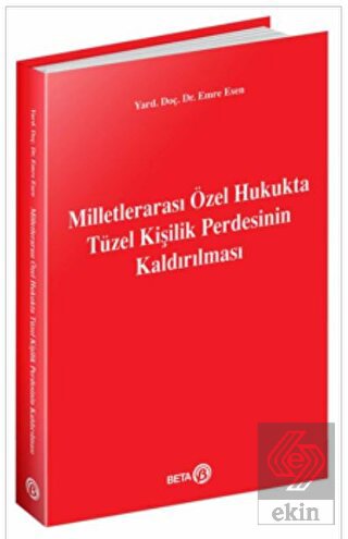 Milletlerarası Özel Hukukta Tüzel Kişilik Perdesin