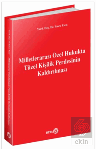 Milletlerarası Özel Hukukta Tüzel Kişilik Perdesin