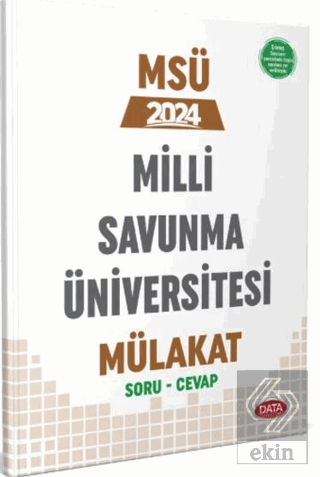 Milli Savunma Üniversitesi (MSÜ) Mülakat Çıkmış Sorular ve Cevapları