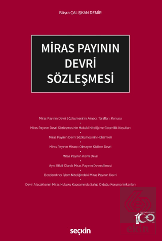 Miras Payının Devri Sözleşmesi