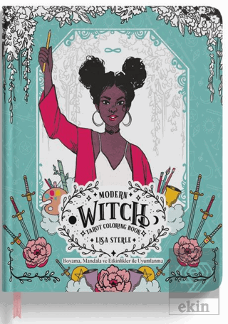 Modern Witch Tarot Coloring Book