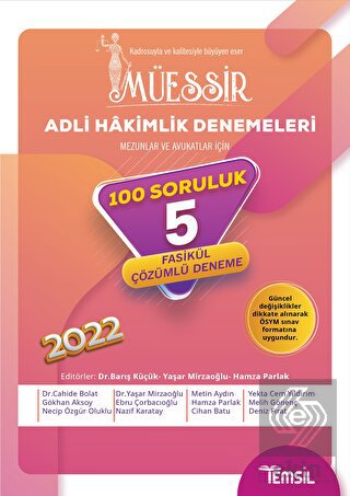 Müessir Adli Hakimlik Denemeleri