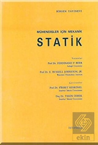 Mühendisler İçin Mekanik Statik